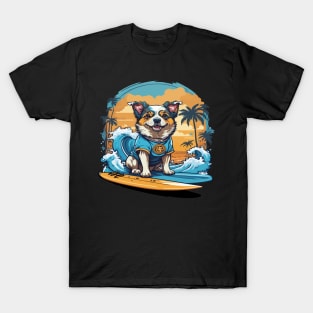 Surfer Dog T-Shirt